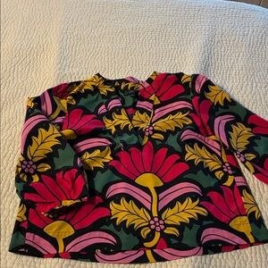 J Crew Floral Top